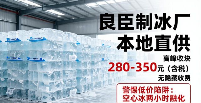 涪陵降温冰块厂哪家好 良臣制冰本地直供